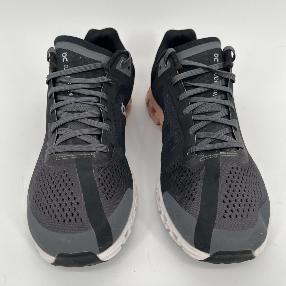 On Cloud Cloudflow Rock Rose Women's 9 Black Athletic Shoes Sneakers - Picture 2 of 11